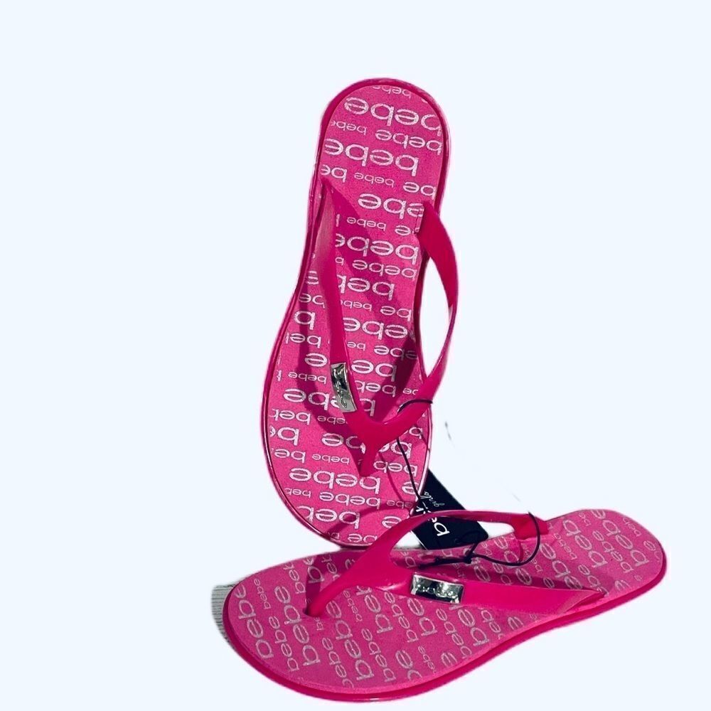 NWT🌷bebe🌷Little Girls Flip Flops​​​​​